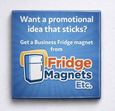 Example of Business Fridge Magnet